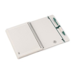 Notizbuch mit Strich und Stift REGALI - Grün