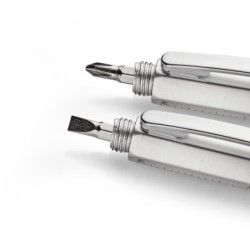 Touch-Kugelschreiber LINE - Silber