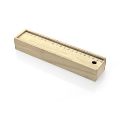 Federtasche mit Malstiften 12 St. KRASI - Beige