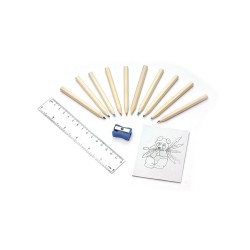 Malstifte mit Malbuch DECOR - Beige