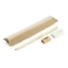 Schreibset EKO (Bleistift Radiergummi Bleistiftspitzer) - Beige