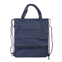 Kordeltasche mit Regenschirm RAINY - Dunkelblau