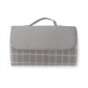 Picknickdecke CHECK - Grau