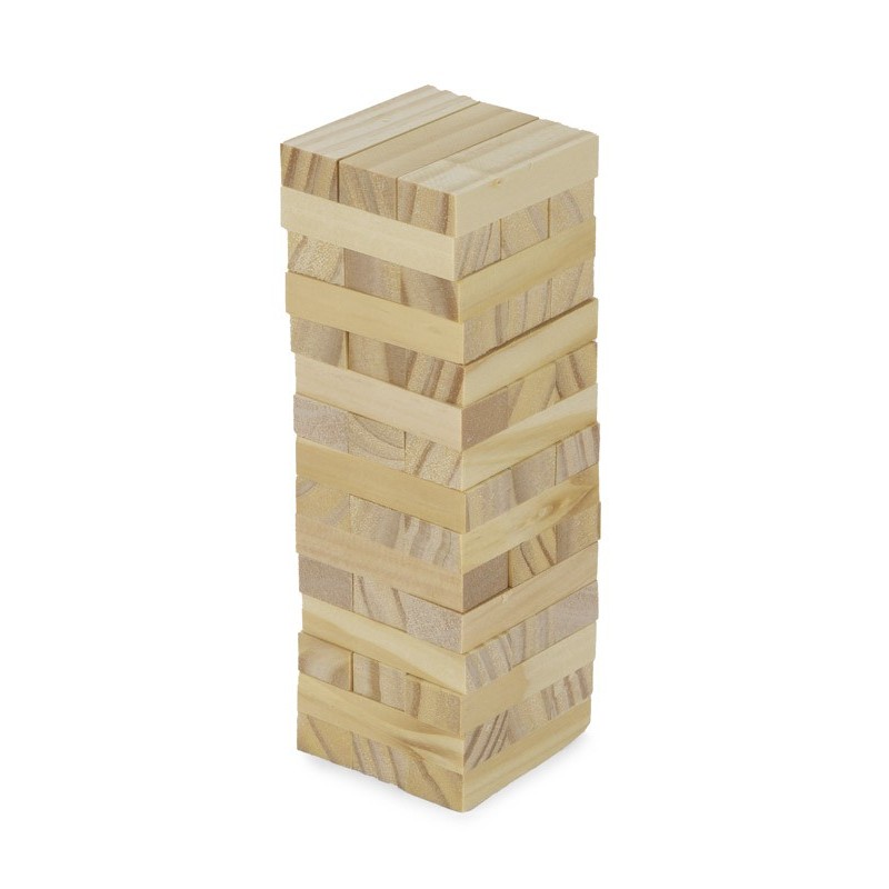 Holzspiel BRICKS - Beige
