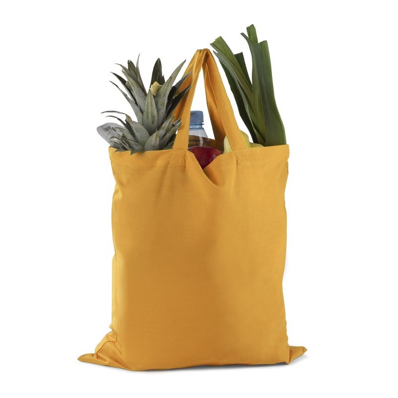 Natürliche Baumwolltasche ORTI 105 g - Orange