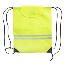 Beutel mit Strickbündchen REFLECT - Gelb