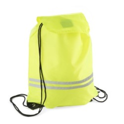 Beutel mit Strickbündchen REFLECT - Gelb