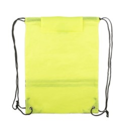 Beutel mit Strickbündchen REFLECT - Gelb