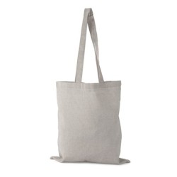 Baumwolltasche MELANGE 140g - Hellgrau