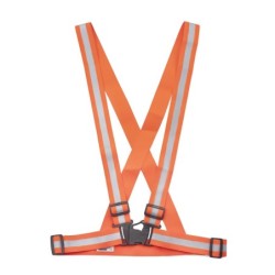 Reflektierende Hosenträger REFI - Orange