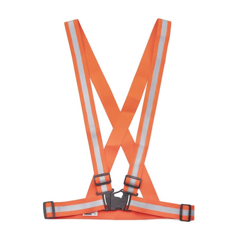 Reflektierende Hosenträger REFI - Orange