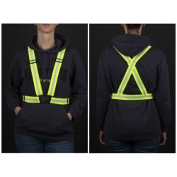 Reflektierende Hosenträger REFI - Gelb