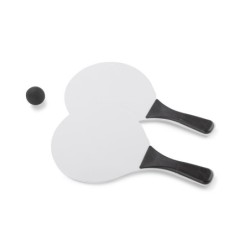 Strandschlägerset TINES - Schwarz