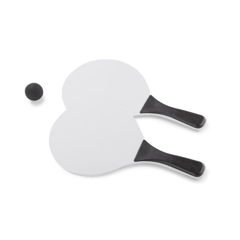 Strandschlägerset TINES - Schwarz