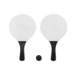 Strandschlägerset TINES - Schwarz