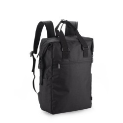 Rucksack rPET DEMOKO - Schwarz