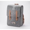Filz-Rucksack rPET FELT2GO - Grau