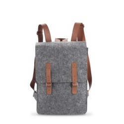 Filz-Rucksack rPET FELT2GO - Grau