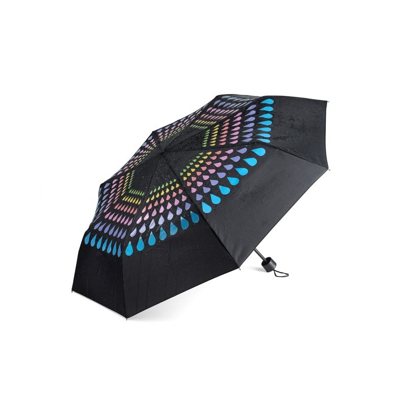 Regenschirm mit änderbarer Farbe CROPLA - Schwarz