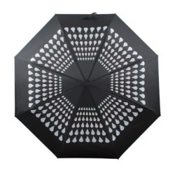 Regenschirm mit änderbarer Farbe CROPLA - Schwarz