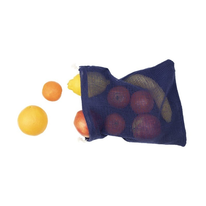 Baumwollbeutel für Obst und Gemüse, groß | Kelly - Dunkelblau