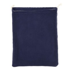 Baumwollbeutel für Obst und Gemüse, groß | Kelly - Dunkelblau