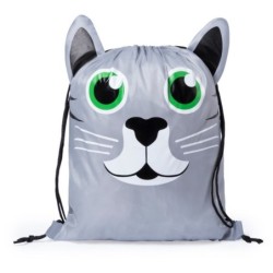 Beutel mit Kordel - Grau