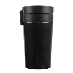Thermobecher 250 ml, Kaffeesatzsieb - Schwarz