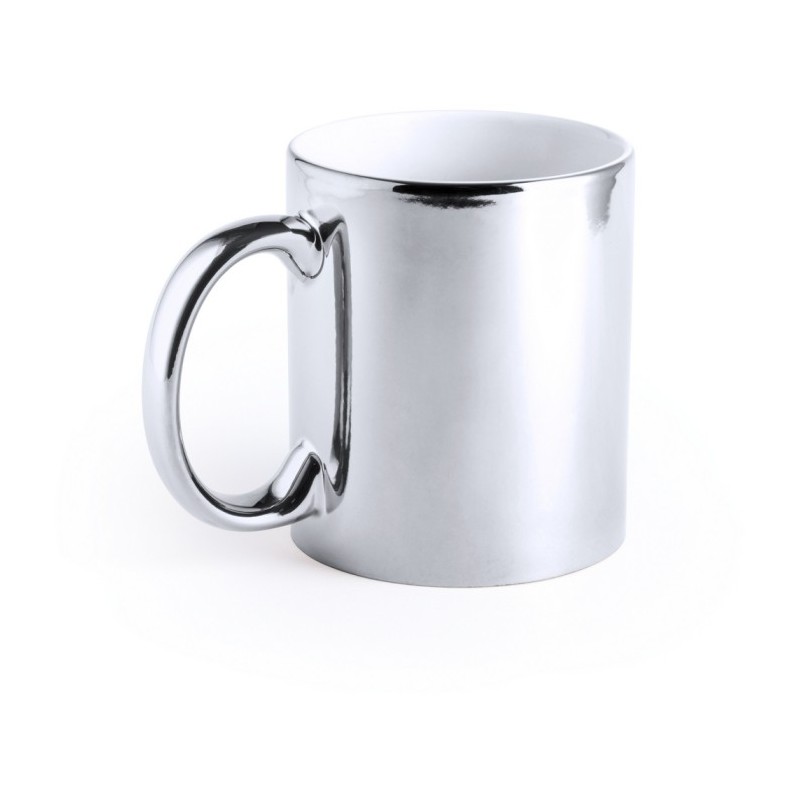 Keramikbecher 350 ml - Silber