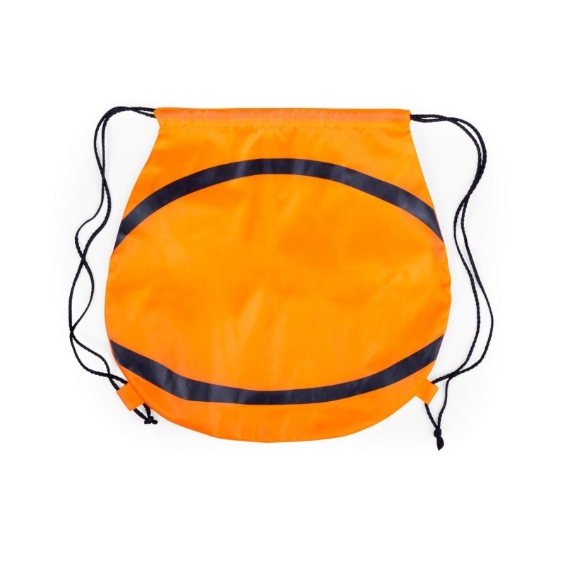 Beutel mit Kordel "Ball" - Orange