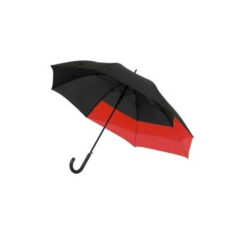 Regenschirm als Rucksack-Regenschutz, automatisch - Rot
