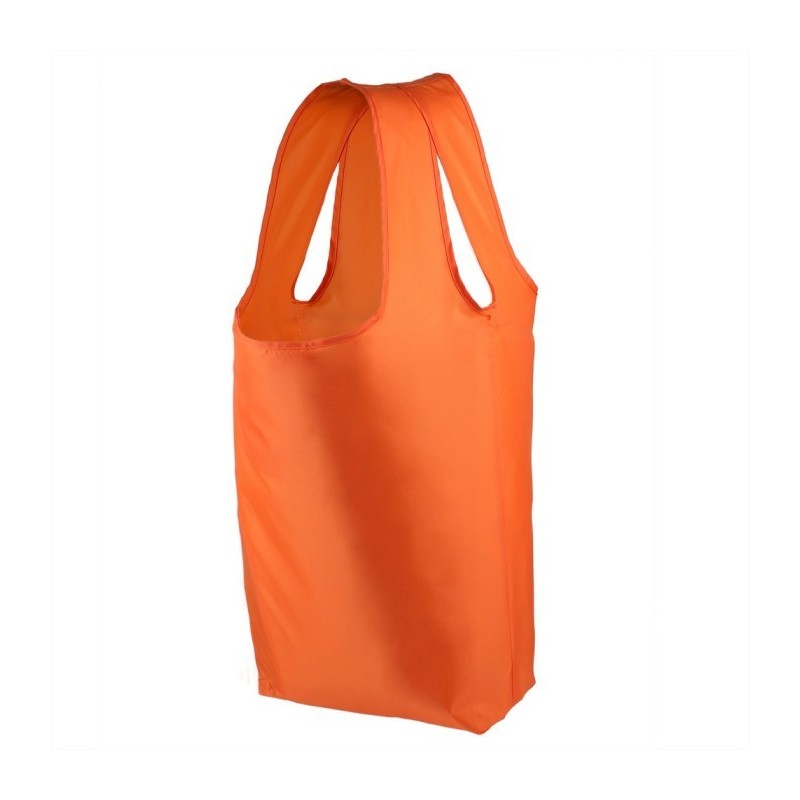 Einkaufstasche aus RPET, faltbar - Orange