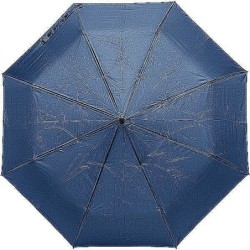 Regenschirm, automatisch, faltbar - Blau