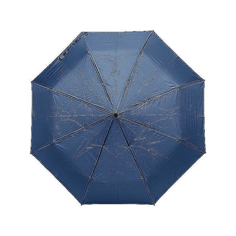 Regenschirm, automatisch, faltbar - Blau