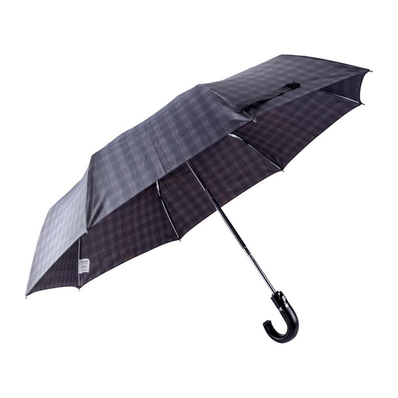 Regenschirm, automatisch, faltbar - Schwarz