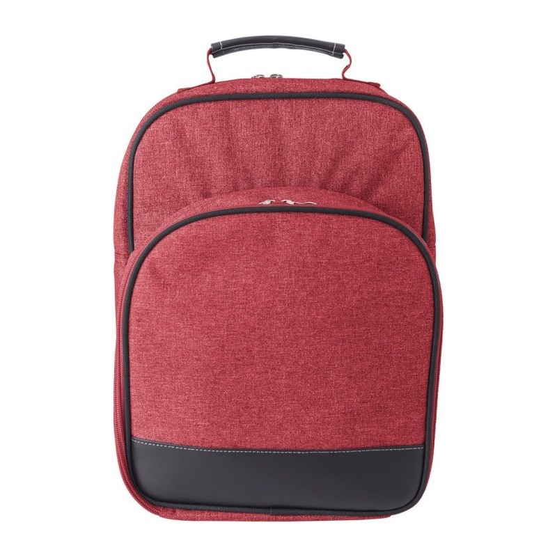 Picknickrucksack, Kühltasche - Rot