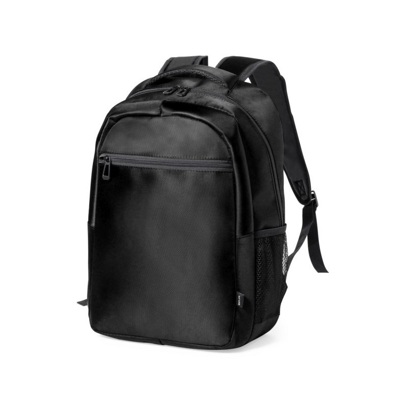 Recycelter Nylon-Rucksack - Schwarz