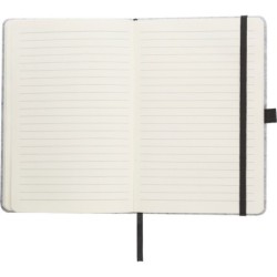 Notizbuch A5 aus Filz RPET - Grau