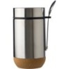 Thermischer Lebensmittelbehälter 400 ml, Löffel - Silber