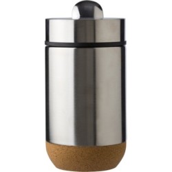 Thermischer Lebensmittelbehälter 400 ml, Löffel - Silber