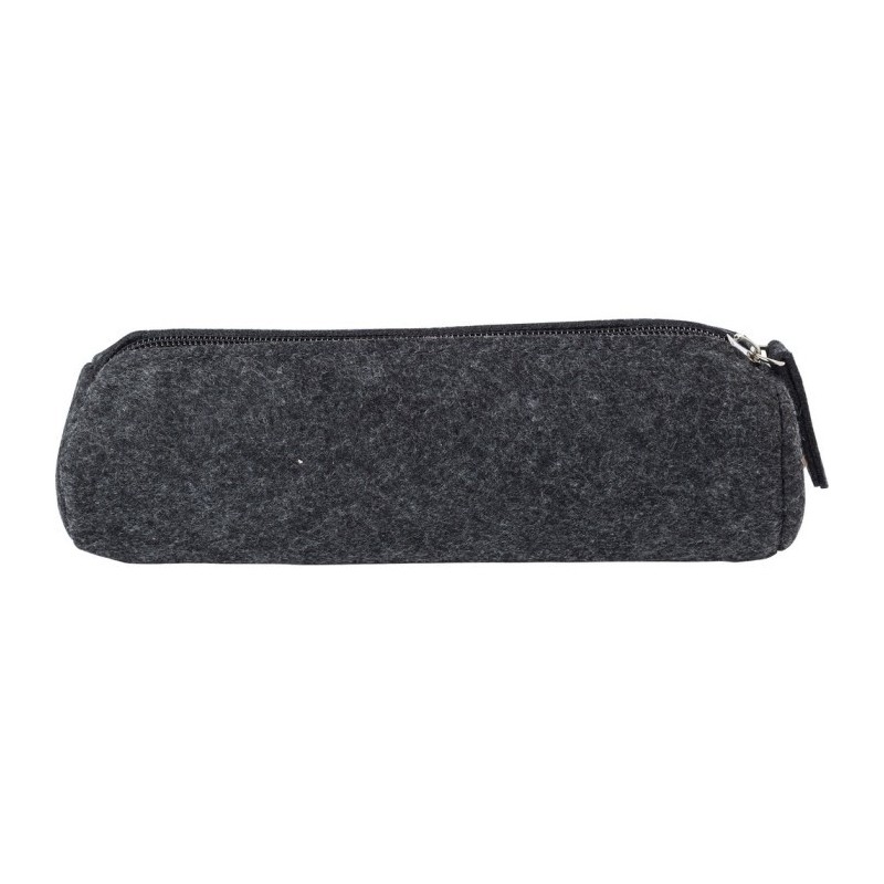 Federmäppchen aus RPET-Filz - Graphit