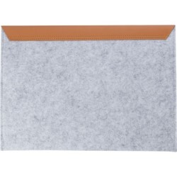 Laptoptasche 14" aus RPET-Filz - Grau