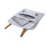 Laptoptasche 14" aus RPET-Filz - Grau