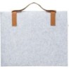 Laptoptasche 14" aus RPET-Filz - Grau