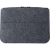 Dokumentenmappe aus RPET-Filz, 14"-Laptoptasche - Grau