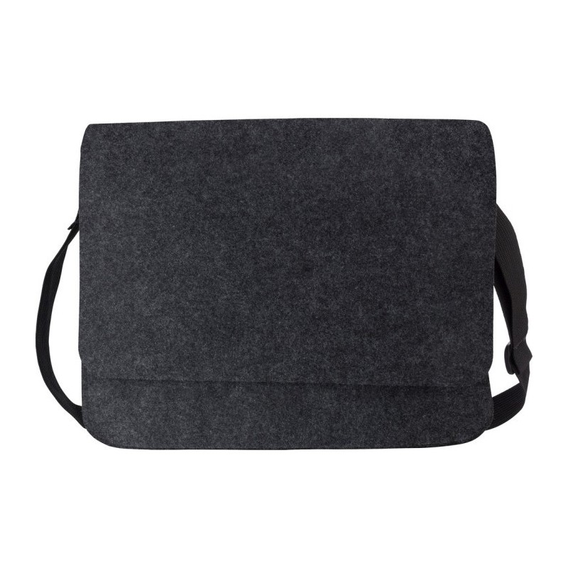 Laptoprucksack 15" aus RPET-Filz - Graphit