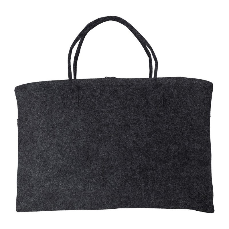 RPET-Reisetasche, Sporttasche aus Filz - Graphit