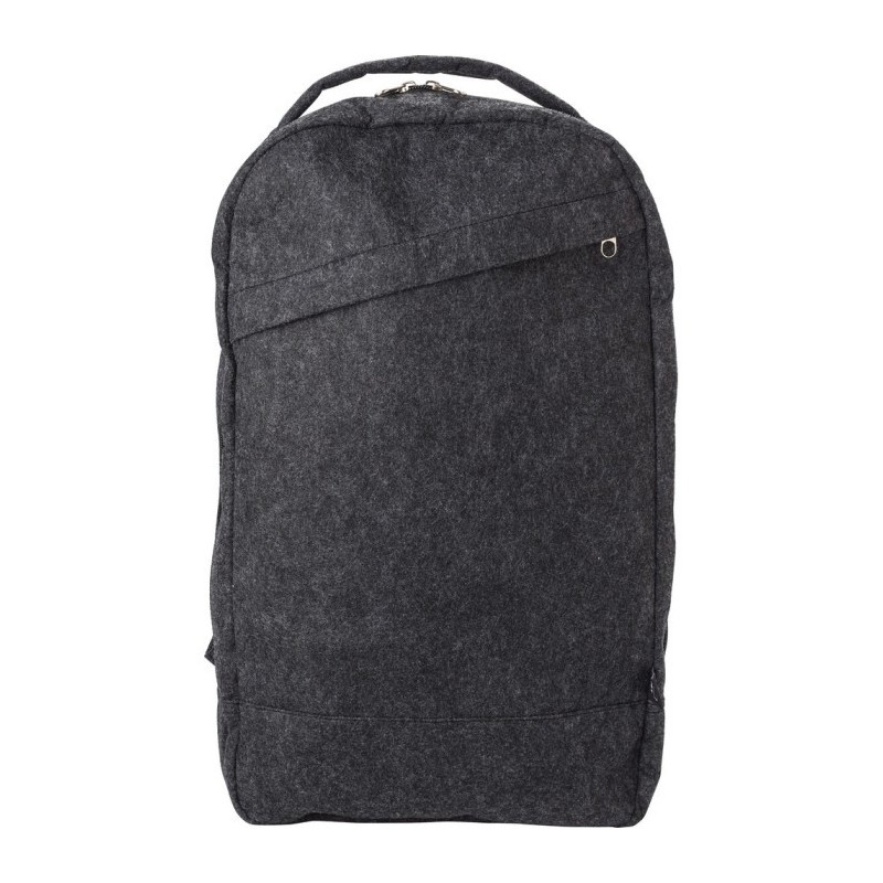 Rucksack aus RPET-Filz - Graphit