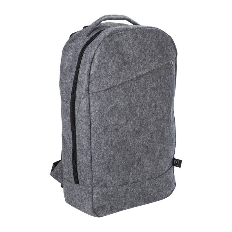 Rucksack aus RPET-Filz - Grau