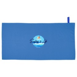 RPET-Handtuch | Ivanna - Dunkelblau